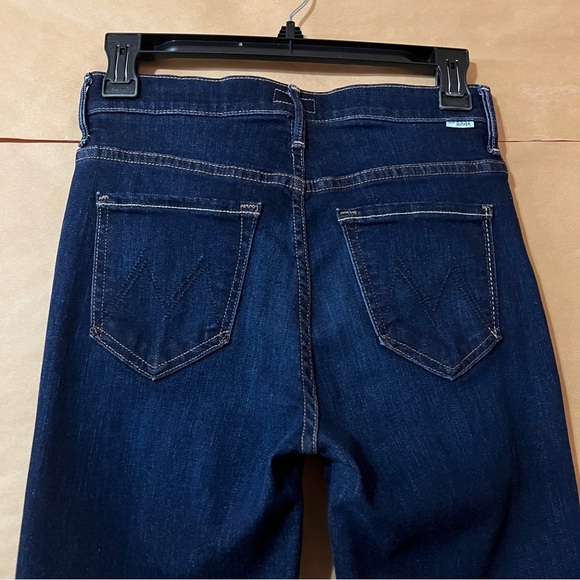 Mother | The Insider Crop Step Fray Off Limits Jeans High Rise Flare Size 25 - Picture 11 of 14